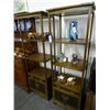 Image 1 : 2 Brass Accent Cabinets - 2 Times the Money