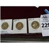 Image 1 : 3 Pack of Proof Sac Dollars