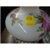Image 1 : Painted Floral Table Lamp