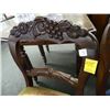 Image 2 : Mahogany Carved Needlepoint Chair