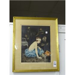 Framed Artist Signed Print