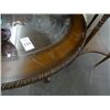 Image 2 : Round Mahogany Coffee & End Table Set