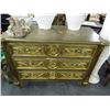 Image 1 : Gold Painted Chest of Drawers