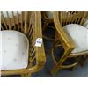 Image 2 : 4 Rattan Swivel Pub Chairs - 4 Times the Money