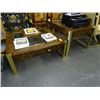 Image 1 : Glass & Brass Coffee Table