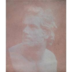 WILLIAM HENRY FOX TALBOT, (British, 1800-1877), BUST OF PATROCLUS [schaaf 2625], dated "22 Sept 1...