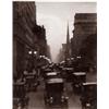 Image 1 : KARL STRUSS, (American, 1886-1981), FIFTH AVENUE, TWILIGHT, NEW YORK, titled and dated "Fifth Ave...