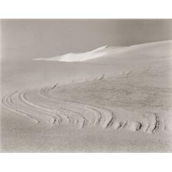 EDWARD WESTON, (American, 1886-1958), white sands, new mexico, initialed and dated "EW 1941", in ...
