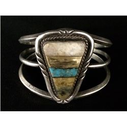 Dead Pawn Navajo or Zuni Cuff Bracelet