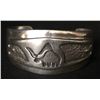 Image 2 : Heavy Navajo Silver Cuff Bracelet