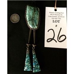 Vintage Bolo - Great Turquoise!
