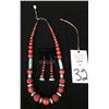 Image 3 : Coral and Turquoise Necklace Set