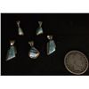 Image 3 : Group of 5 Inlay Pendants