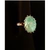 Image 1 : Gold and Turquoise Ring