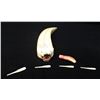 Image 3 : Circa 1950 Walrus Tusk Cribbage Board