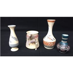 Group of 4 Navajo Pottery