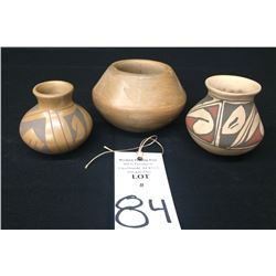 Group of 3 Mata Ortiz Pottery