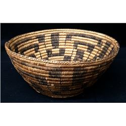 Large Pima Basket (Turtle Design)