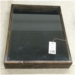 Handmade Jewelry Display Case -Wood