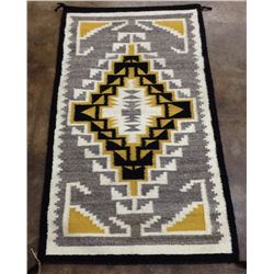 Two Grey Hills Navajo Textile