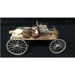 Miniature Buckboard by Oscar Cortes