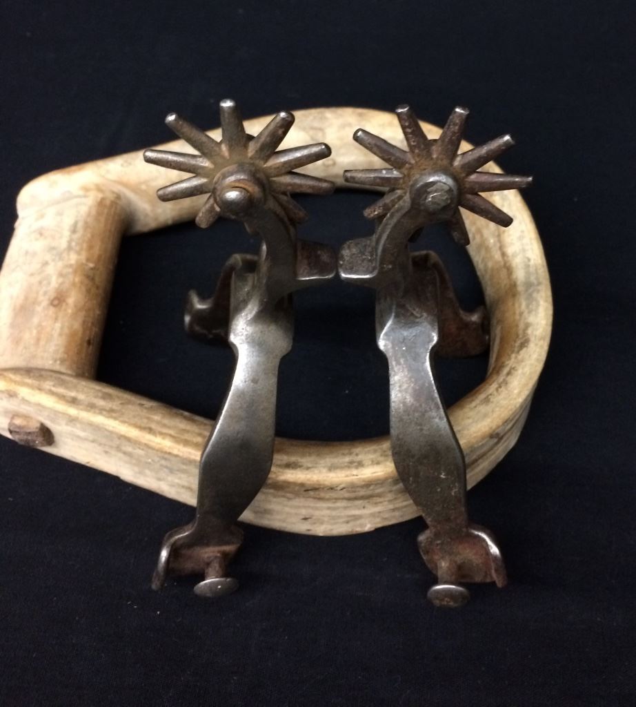 Ancienne épi unique August Buermann Star Spur Western Ancienne épi unique August Buermann Star Spur Western