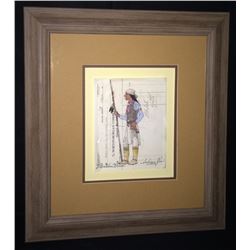 Native American Ledger Art