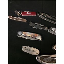 Group of 10 Pocket Knives
