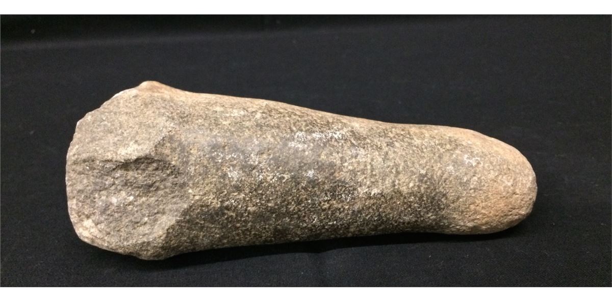 Prehistoric Stone Hammer / Axe From Museum