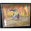 Image 4 : Another Original Oil by Terry Sandoval (Navajo)