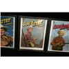 Image 3 : Group of 4 Original Gene Autry Comics Framed