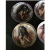 Image 2 : Group of 6 Collector Plates, Native American Theme