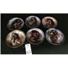 Image 6 : Group of 6 Collector Plates, Native American Theme