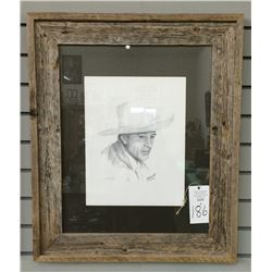 Gary Cooper Pencil Art by GT Amell