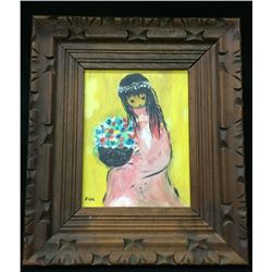 DeGrazia Oil Painting by Dixie