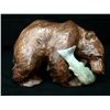 Image 7 : Buffalo and Bear Statue Lot