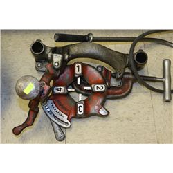 COMPLETE PIPE THREADER, CUTTER & CARRIAGE