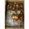 Image 1 : BOX OF COPPER FITTINGS