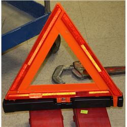 TWO SETS OF HIGHWAY SAFETY TRIANGLE