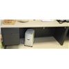 Image 1 : LARGE GREY & BLACK OFFICE DESK