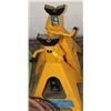 Image 1 : PAIR OF POWERFIST YELLOW 6 TON JACK STANDS