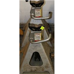 PAIR OF STINGER GREY 6TON JACK STANDS