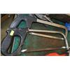 Image 1 : PAIR OF HACK SAWS