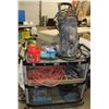 Image 1 : 3-TIERED ROLLING TOOL TROLLEY W/ CONTENTS