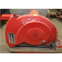 MILWAUEE 14" ABRASIVE CUT-OFF MACHINE