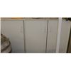 Image 1 : WHITE 3-DOOR STORAGE CABINET