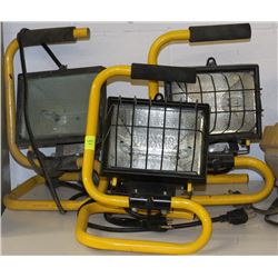 LOT OF 3 WORK LIGHTS