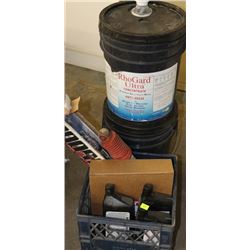 CRATE WITH ASSORTED CONTENTS