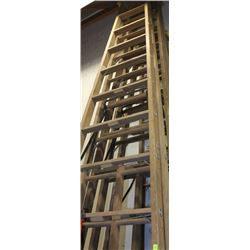 14ft WOODEN LADDER