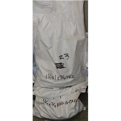 4 BAGS OF ASSORTED PIPE COMPONENTS